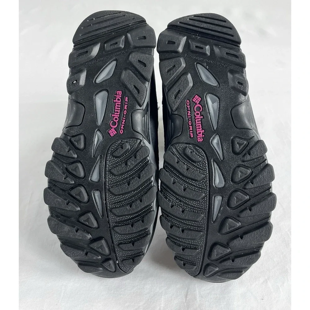 Columbia Hyper-Boreal Omni-Heat Youth 4 Waterproof Snow Boots Insulated Black